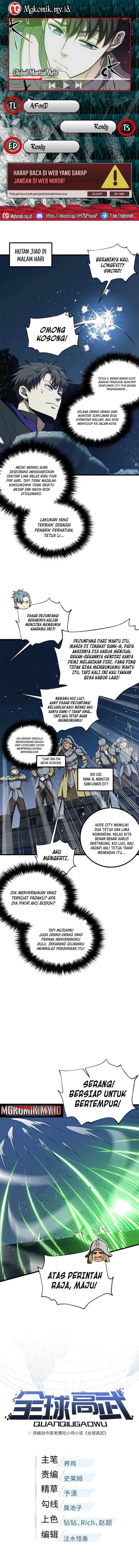 Global Gao Wu (Global Martial Arts) Chapter 316 Gambar 1